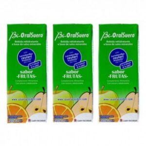 BIORALSUERO FRUTAS PACK 3 BRICK X 200ML.
