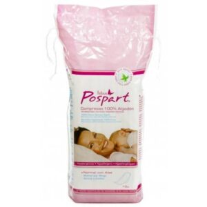 COMPRESAS TOCOLOGICAS INDASEC POSPART ALGODON NO