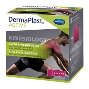 CINTA KINESIOLOGICA DERMAPLAST ACTIVE COLOR ROSA