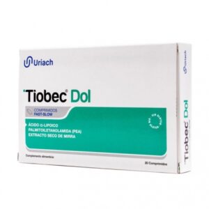 TIOBEC DOL 20 COMPRIMIDOS