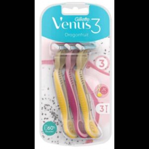 VENUS DESECHABLE DRAGONFRUIT 3UDS