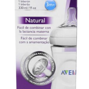 BIBERON PP NATURAL AVENT PHILIPS 330 ML BLANCO