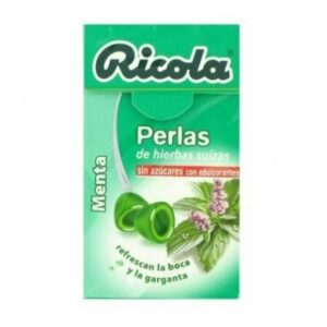 RICOLA PERLAS SIN AZUCAR MENTA 25 G
