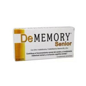 DE MEMORY SENIOR 30 CAPSULAS