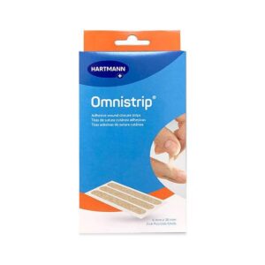 OMNISTRIP SUTURA CUTANEA ESTERIL 6 MM X 38 MM 2U