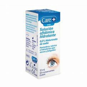 CARE+ SOLUCION OFTALMICA HIDRATANTE 0,2% 10 ML