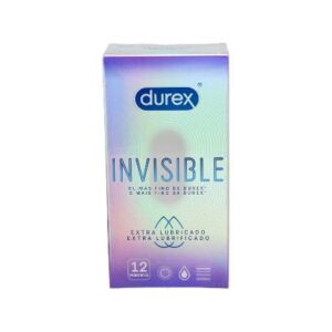 DUREX INVISIBLE EXTRA FINO EXTRA LUBRICADO PRESE