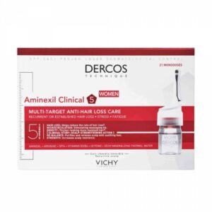 DERCOS AMINEXIL CLINICAL 5 MUJER 6 ML 21 MONODOSIS