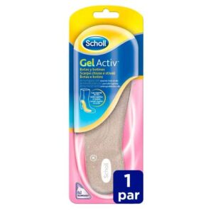 PLANTILLAS SCHOLL GEL ACTIV BOTAS Y BOTINES 1 P