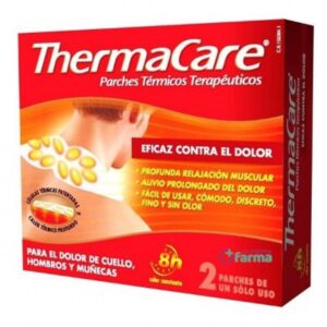 THERMACARE PARCHE TERMICO CUELLO HOMBRO MUÑECA 2 PARCHES