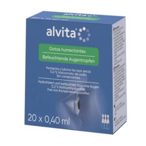 ALVITA GOTAS HUMECTANTES CON ACIDO HIALURONICO 20 MONODOSIS 0,40 ML