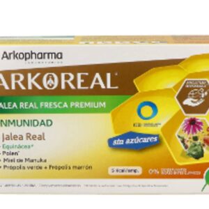 Arkoreal Jalea Real Inmunidad Sin Azúcares 20 Ampollas 15 ML