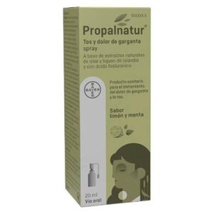 PROPALNATUR TOS Y DOLOR DE GARGANTA 1 SPRAY 20 M