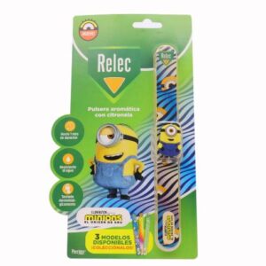 RELEC PULSERA MINIONS AZUL