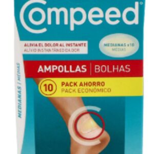COMPEED AMPOLLAS TALLA MEDIANA 10 UNIDADES PACK