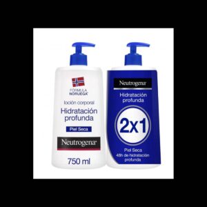 NEUTROGENA FORMULA NORUEGA HIDRATACION PROFUNDA LOCION CORPORAL RAPIDA ABSORCION PIEL SECA 2 ENVASES