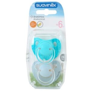 CHUPETE SUAVINEX ANATOMICO LATEX 6M 2U