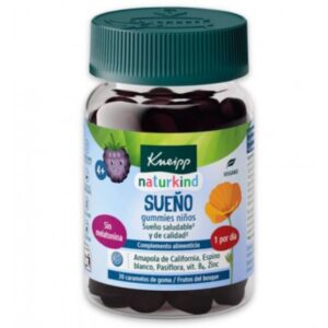 KNEIPP GUMMIES NIÑOS SUEÑO  30 CARAMELOS DE GOMA SABOR FRUTO