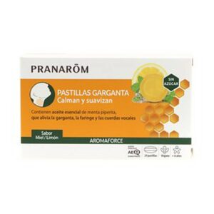 AROMAFORCE PASTILLAS GARGANTA 24 PASTILLAS SABOR MIEL LIMON