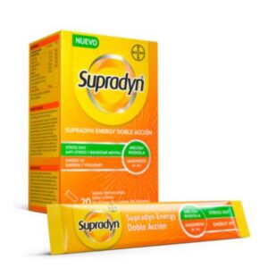 SUPRADYN ENERGY DOBLE ACCION 20 SOBRES EFERVESCENTES