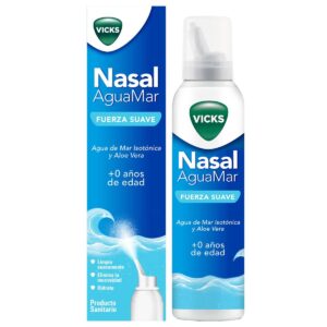 NASAL AGUAMAR FUERZA SUAVE 120ML VICKS