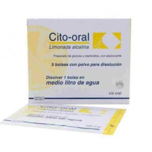 CITO-ORAL LIMONADA ALCALINA 5 BOLSAS