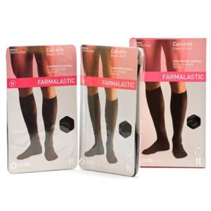 CALCETIN FARMALASTIC NEGRO T- GDE