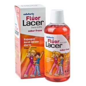 LACER COLUTORIO FLUOR FRESA 0,05 500 ML