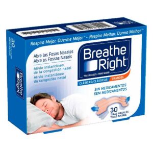 BREATHE RIGHT TIRA NASAL COLOR T- GDE 30 U
