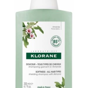 KLORANE CHAMPU LECHE DE ALMENDRAS 200 ML