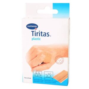 TIRITAS PLASTIC 1X6 CM 10 UDS