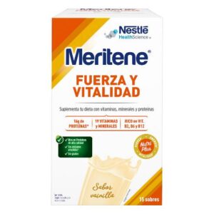 MERITENE POLVO VAINILLA 15 SOBRES 30 G.