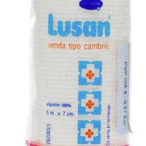 VENDA DE GASA HIDROFILA CAMBRIC LUSAN 5 X 7