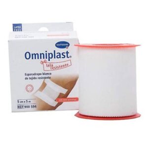 ESPARADRAPO OMNIPLAST BLANCO 5MX5 CM